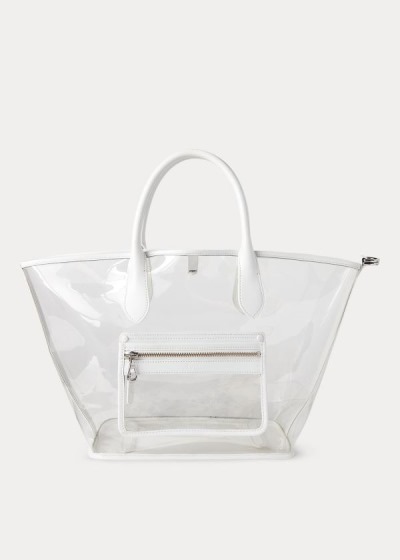 Dámské Kabelka Polo Ralph Lauren Clear Medium Bellport - 31594-AHVM